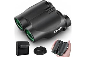 Compact Binoculars for Adults High Powered - OPAITA 20x32 Small Binoculars for Adults Kids with Low Light Vision for Hunting 