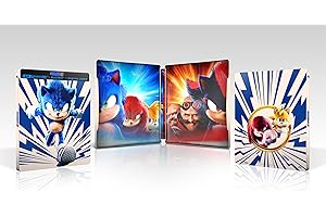 Sonic The Hedgehog 3 [4K Steelbook + Blu-Ray + Digital Copy]