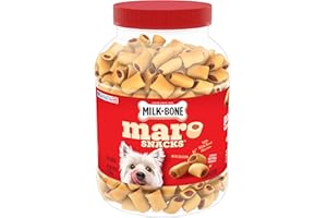 Milk-Bone MaroSnacks Small Dog Treats With Bone Marrow, 40 Ounce Container