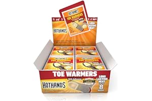 HotHands Toe Warmers - Long Lasting, Odorless, Air Activated - Up to 8 Hours of Heat - 40 Pair