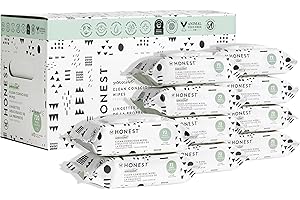 The Honest Company Clean Conscious Unscented Wipes | Over 99% Water, Compostable, Plant-Based, Baby Wipes | Hypoallergenic fo