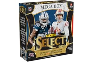 2023 Panini Select Football Trading Cards Mega Box