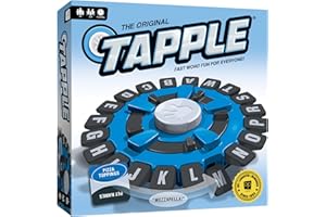 USAOPOLY TAPPLE® Word Game | Fast-Paced Family Board Game | Choose a Category & Race Against The Timer to be The Last Player 