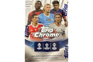 2023/24 Topps Chrome UEFA Club Competitions Soccer Value Box