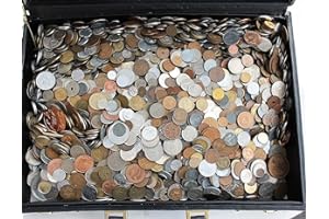 Over 50 DIFFERENT World Coins (1/2) Half Pound Grab Bag