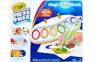 Crayola Color Wonder Magic Light Brush, Mess Free Painting Station for Kids, Gift for Kids, Toddler Toys & Activities, Ages 3