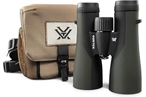 Vortex Optics Crossfire HD 12x50 Binoculars - HD Optical System, Tripod Adaptable, Rubber Armor, Waterproof, Fogproof, Shockp