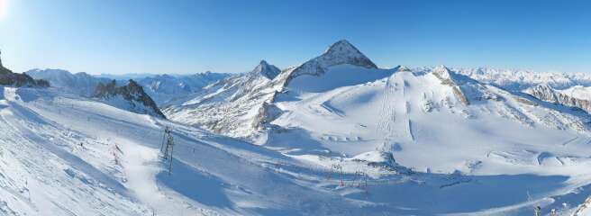 Hintertuxer Gletscher - Gefrorene Wand