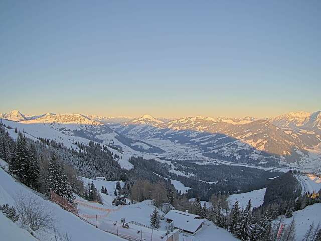 Hahnenkamm Bergstation - Blickrichtung NW