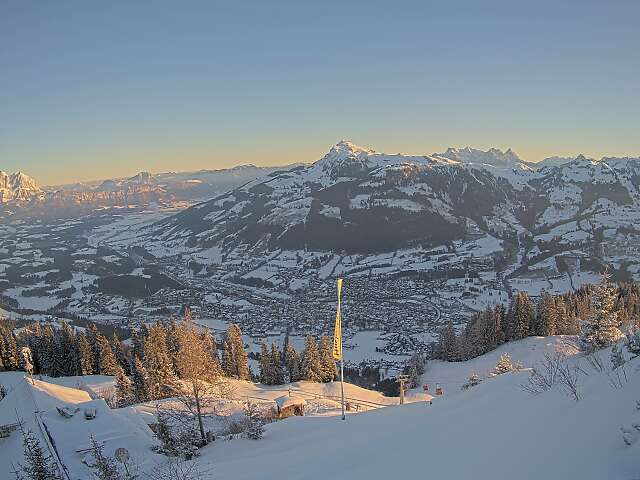 Hahnenkamm Bergstation - Blickrichtung NO