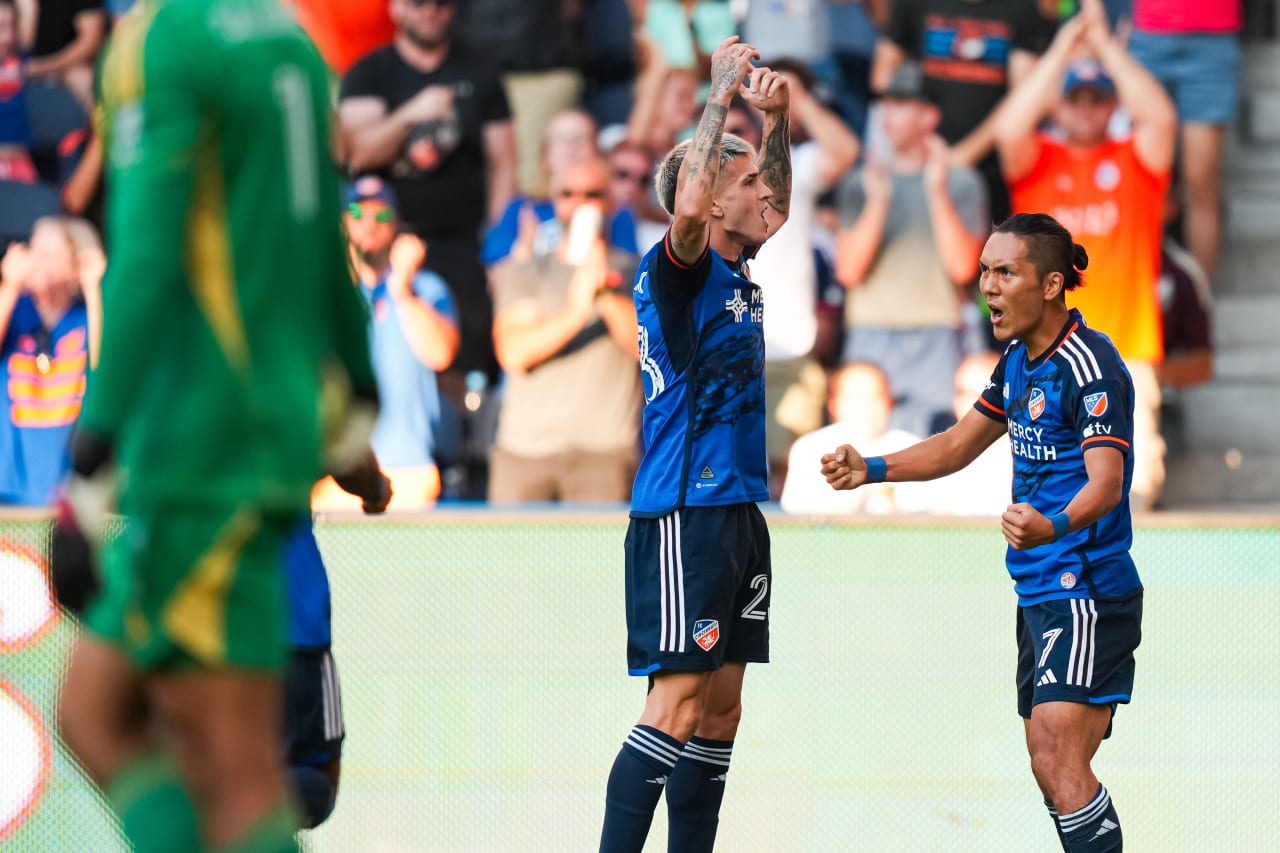 CINCINNATI, OHIO - JULY 6: FC Cincinnati against Inter Miami CF on July 6, 2024 at TQL Stadium in Cincinnati, Ohio.