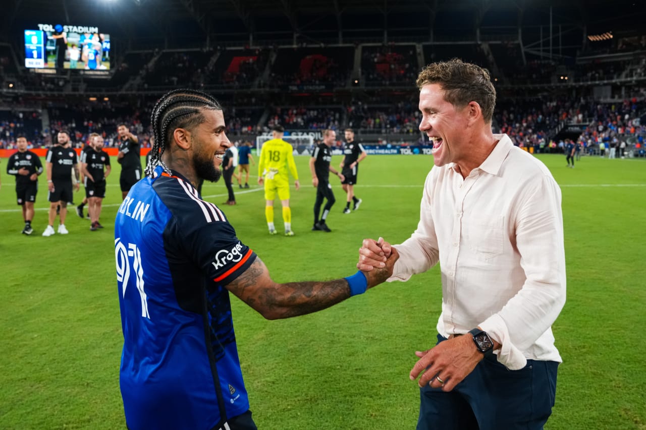 CINCINNATI, OHIO - JULY 6: FC Cincinnati against Inter Miami CF on July 6, 2024 at TQL Stadium in Cincinnati, Ohio.