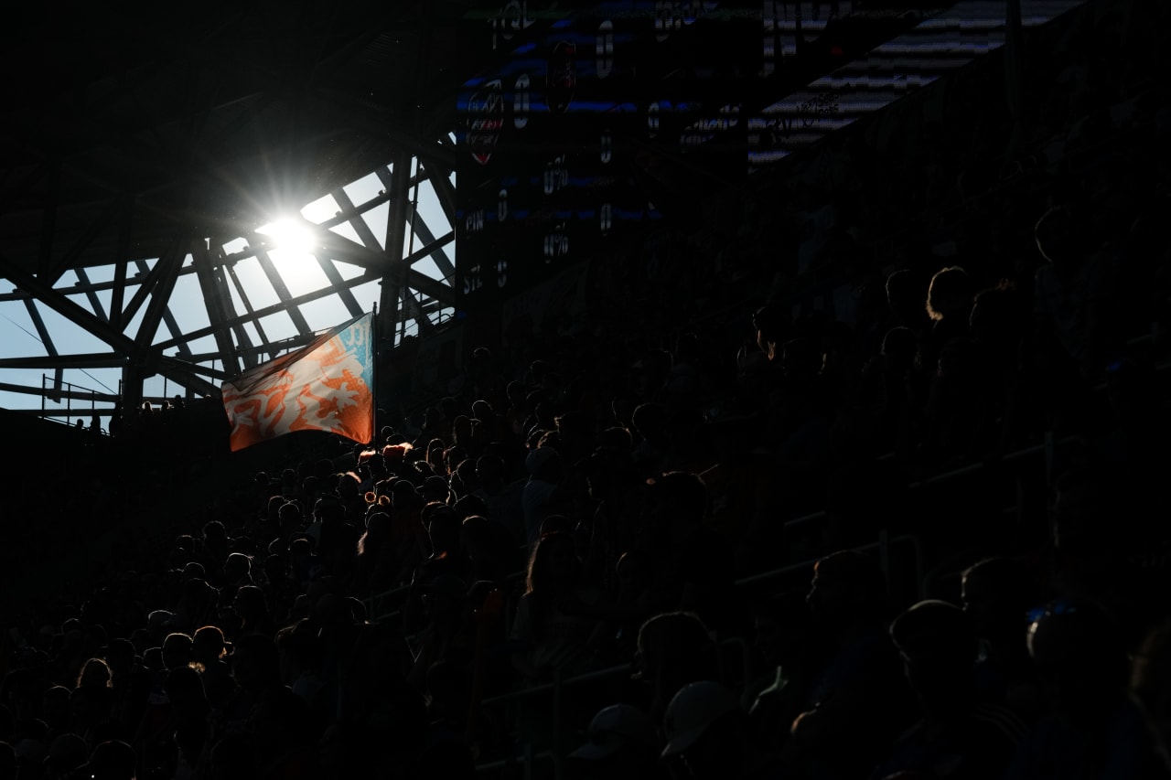 CINCINNATI, OHIO - MAY 18: FC Cincinnati against St. Louis City SC on May 18, 2024 at TQL Stadium in Cincinnati, Ohio.