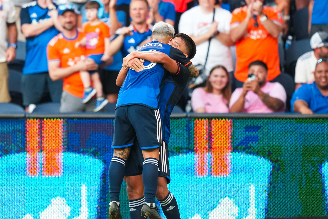 CINCINNATI, OHIO - JULY 6: FC Cincinnati against Inter Miami CF on July 6, 2024 at TQL Stadium in Cincinnati, Ohio.