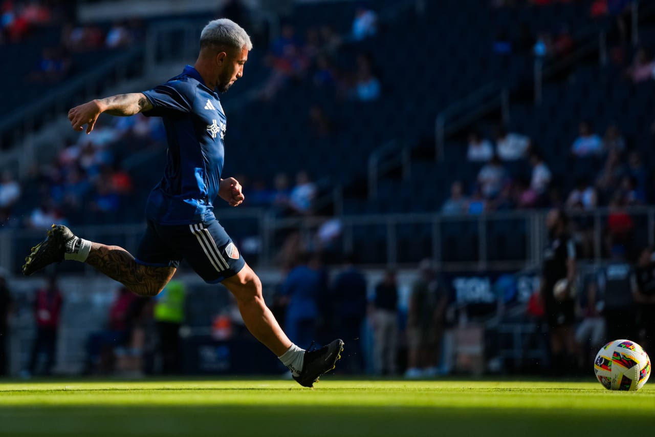 CINCINNATI, OHIO - JULY 6: FC Cincinnati against Inter Miami CF on July 6, 2024 at TQL Stadium in Cincinnati, Ohio.