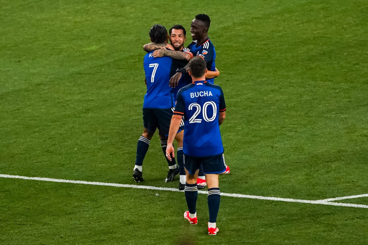 CINCINNATI, OHIO - MAY 18: FC Cincinnati against St. Louis City SC on May 18, 2024 at TQL Stadium in Cincinnati, Ohio.