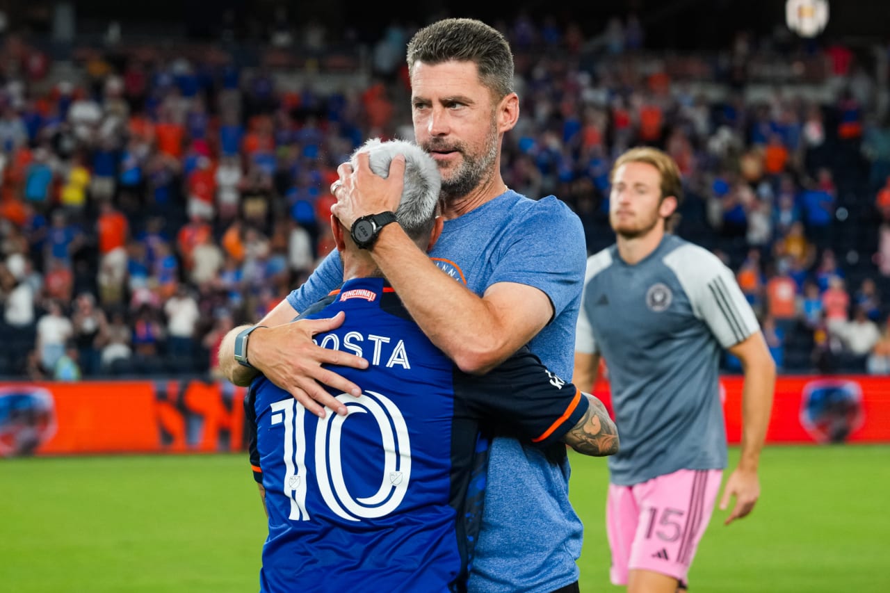 CINCINNATI, OHIO - JULY 6: FC Cincinnati against Inter Miami CF on July 6, 2024 at TQL Stadium in Cincinnati, Ohio.