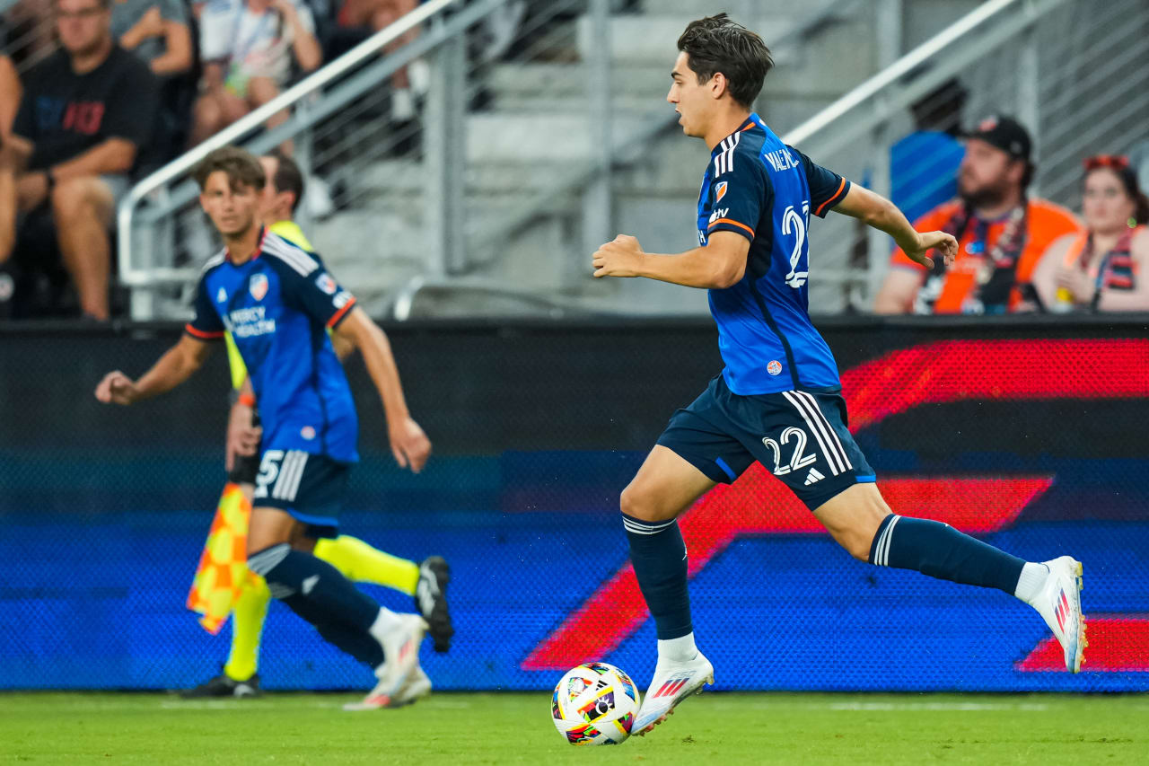 CINCINNATI, OHIO - JULY 6: FC Cincinnati against Inter Miami CF on July 6, 2024 at TQL Stadium in Cincinnati, Ohio.