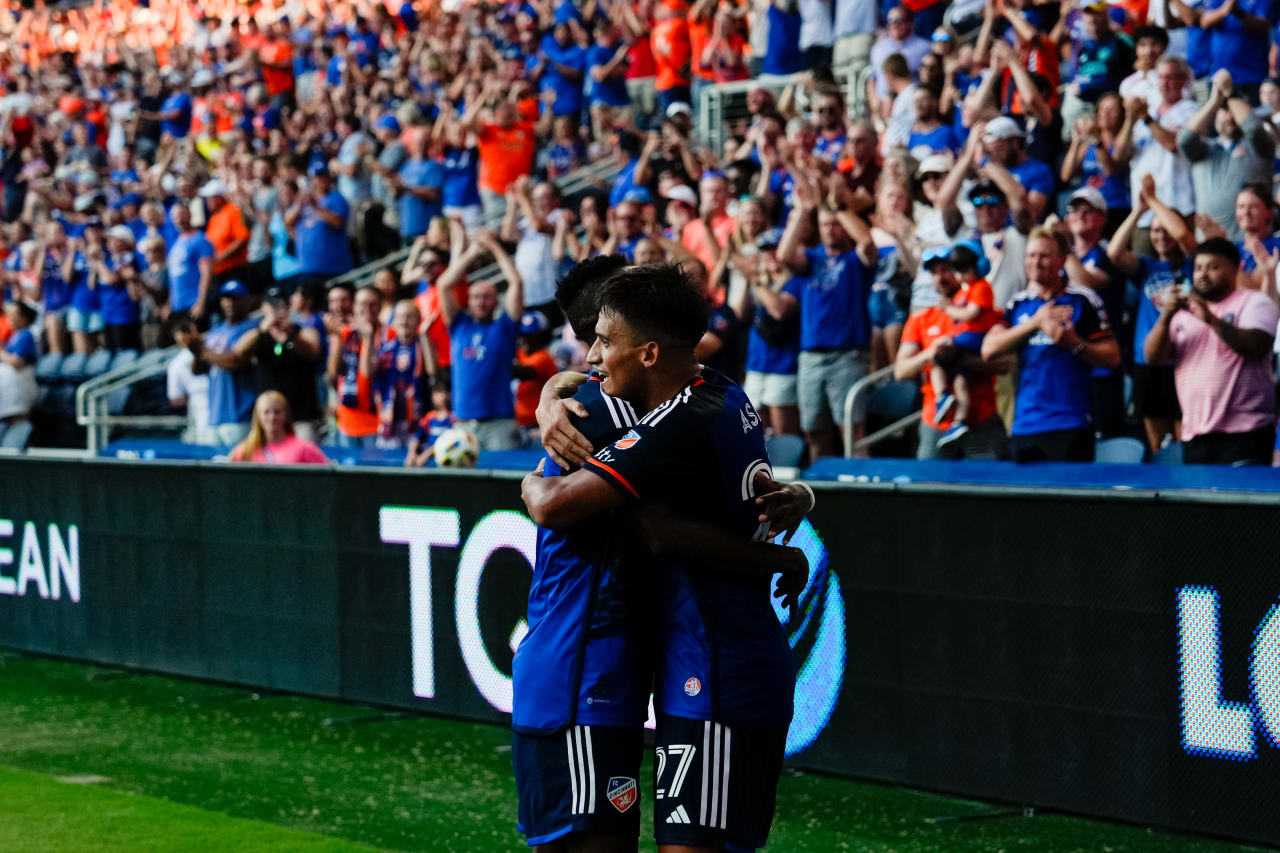 CINCINNATI, OHIO - JULY 6: FC Cincinnati against Inter Miami CF on July 6, 2024 at TQL Stadium in Cincinnati, Ohio.