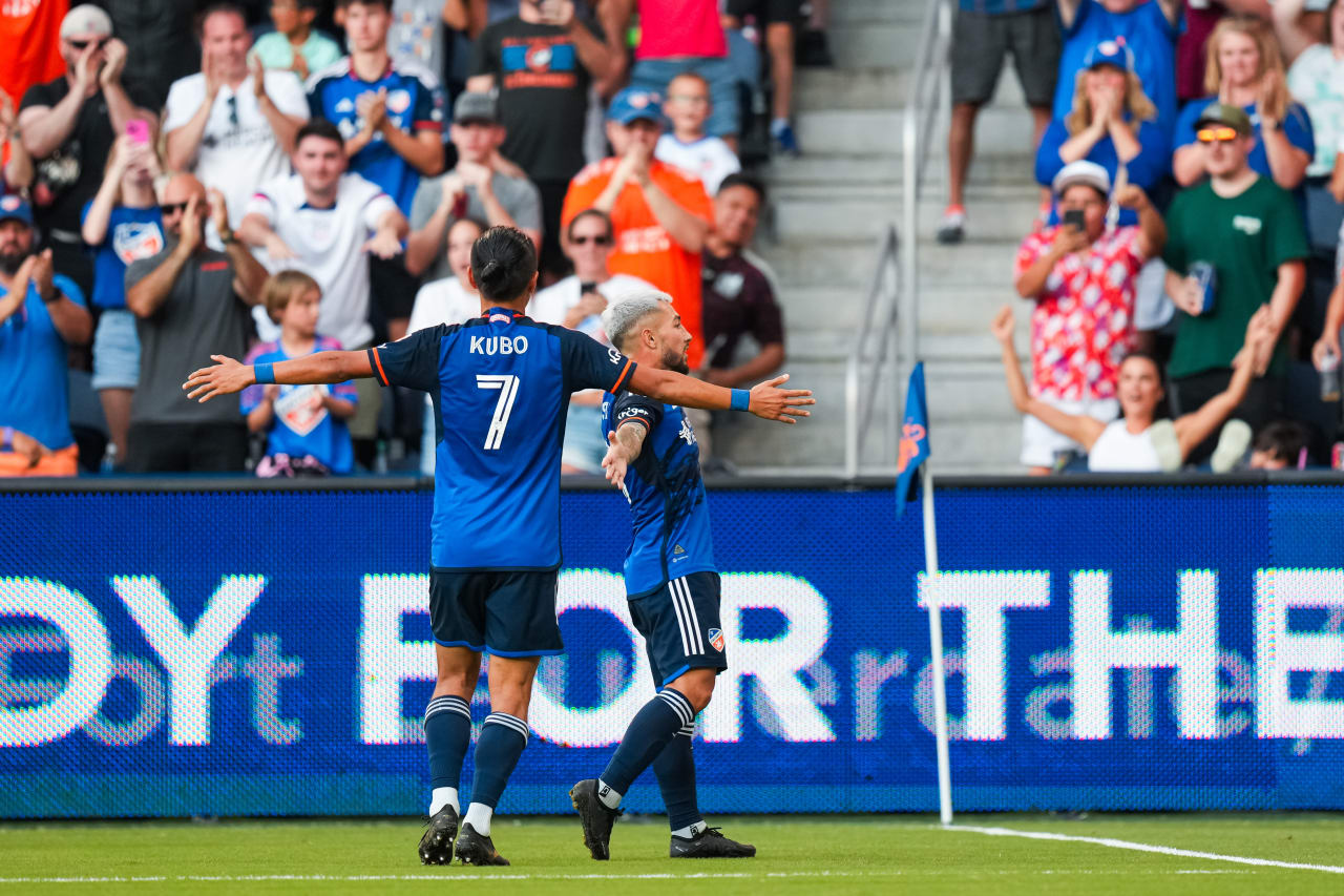 CINCINNATI, OHIO - JULY 6: FC Cincinnati against Inter Miami CF on July 6, 2024 at TQL Stadium in Cincinnati, Ohio.