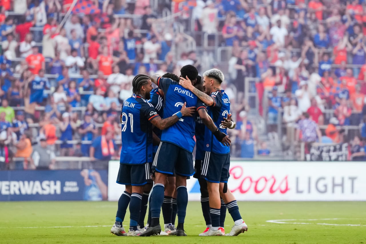 CINCINNATI, OHIO - JULY 6: FC Cincinnati against Inter Miami CF on July 6, 2024 at TQL Stadium in Cincinnati, Ohio.