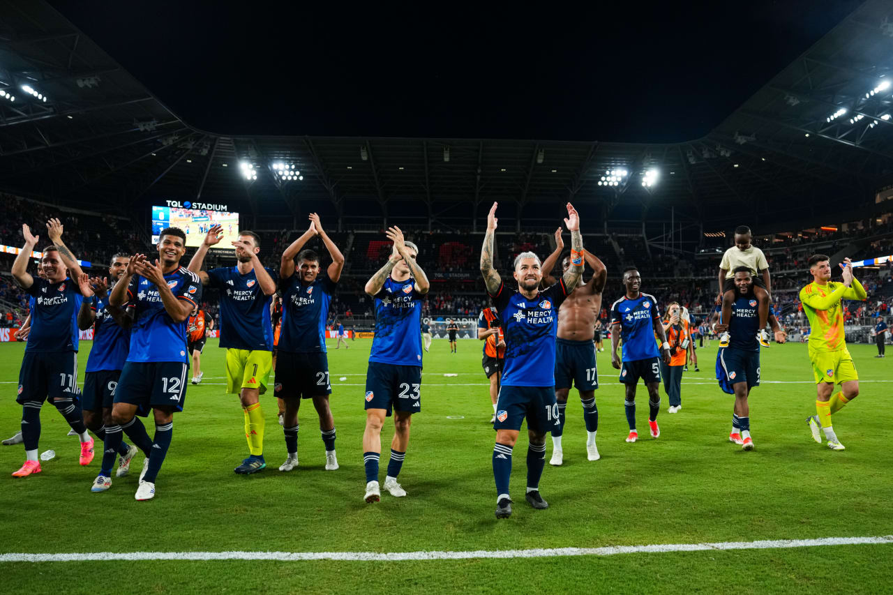 CINCINNATI, OHIO - JULY 6: FC Cincinnati against Inter Miami CF on July 6, 2024 at TQL Stadium in Cincinnati, Ohio.