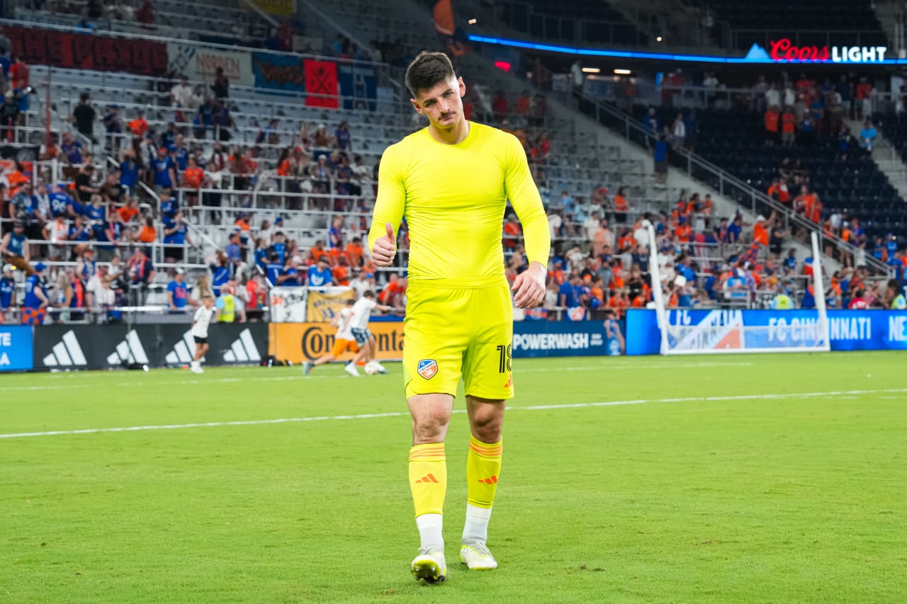 CINCINNATI, OHIO - JULY 6: FC Cincinnati against Inter Miami CF on July 6, 2024 at TQL Stadium in Cincinnati, Ohio.