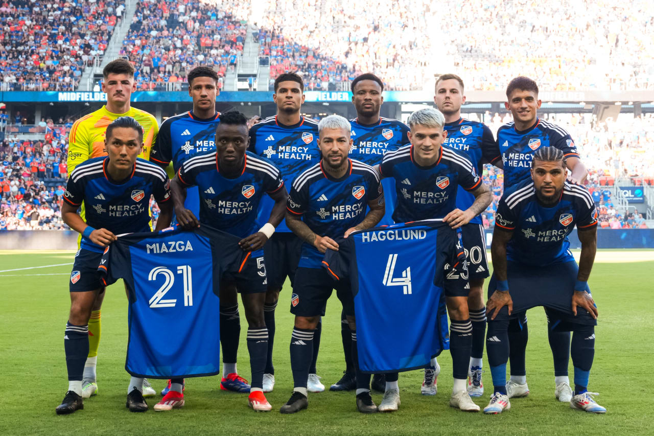 CINCINNATI, OHIO - JULY 6: FC Cincinnati against Inter Miami CF on July 6, 2024 at TQL Stadium in Cincinnati, Ohio.