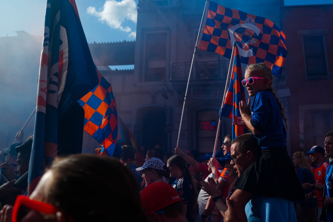 CINCINNATI, OHIO - JULY 6: FC Cincinnati against Inter Miami CF on July 6, 2024 at TQL Stadium in Cincinnati, Ohio.