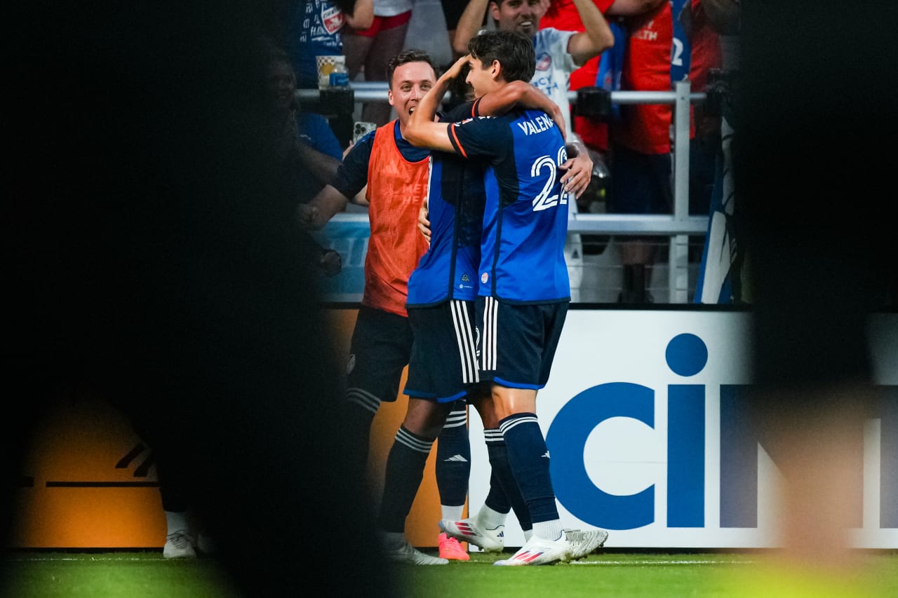 CINCINNATI, OHIO - JULY 6: FC Cincinnati against Inter Miami CF on July 6, 2024 at TQL Stadium in Cincinnati, Ohio.