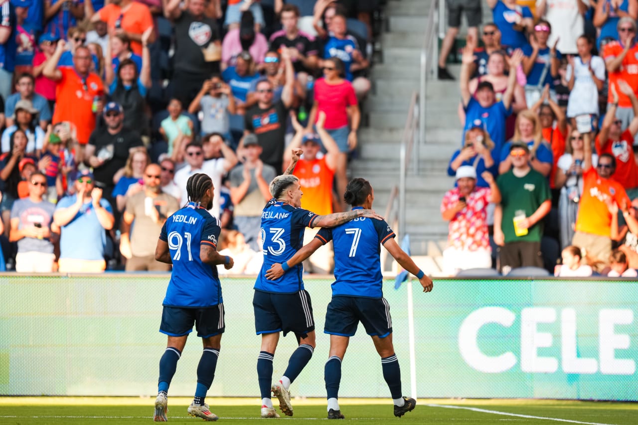 CINCINNATI, OHIO - JULY 6: FC Cincinnati against Inter Miami CF on July 6, 2024 at TQL Stadium in Cincinnati, Ohio.