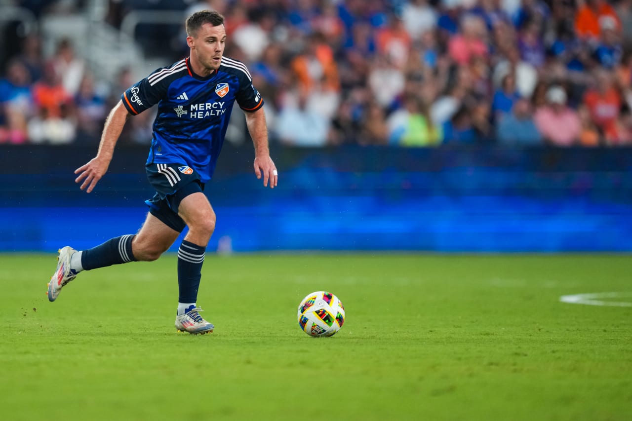 CINCINNATI, OHIO - JULY 6: FC Cincinnati against Inter Miami CF on July 6, 2024 at TQL Stadium in Cincinnati, Ohio.