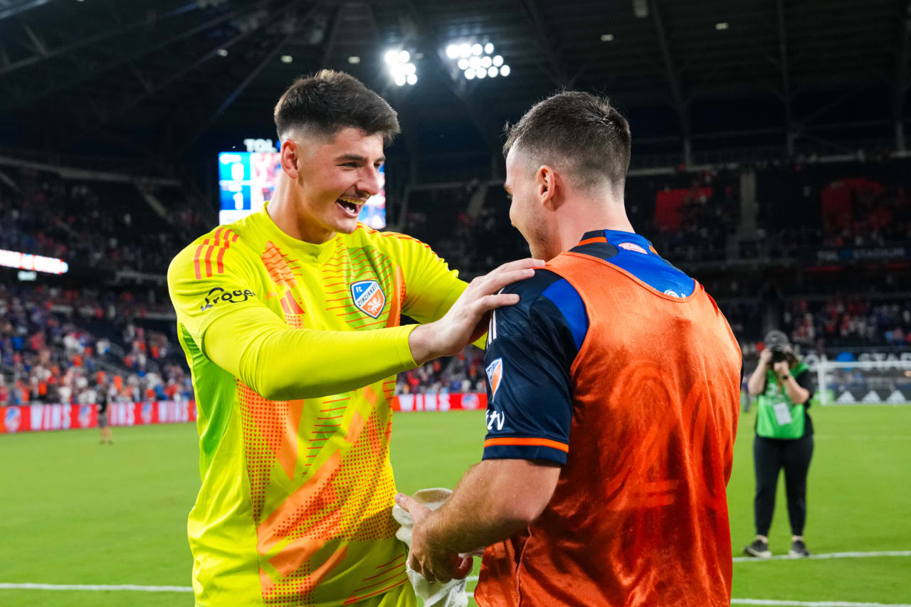 CINCINNATI, OHIO - JULY 6: FC Cincinnati against Inter Miami CF on July 6, 2024 at TQL Stadium in Cincinnati, Ohio.