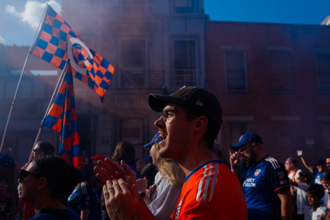 CINCINNATI, OHIO - JULY 6: FC Cincinnati against Inter Miami CF on July 6, 2024 at TQL Stadium in Cincinnati, Ohio.