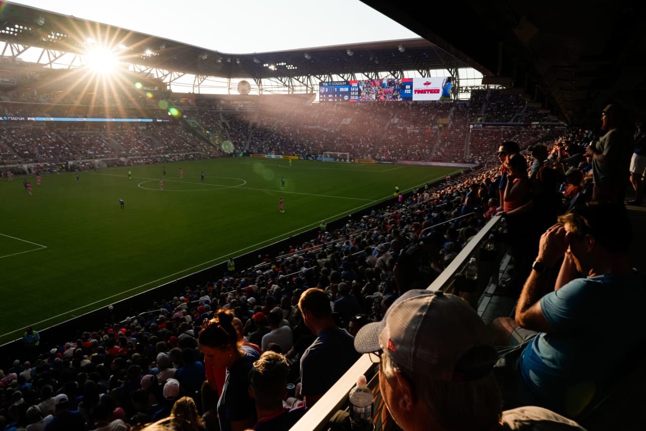 CINCINNATI, OHIO - JULY 6: FC Cincinnati against Inter Miami CF on July 6, 2024 at TQL Stadium in Cincinnati, Ohio.