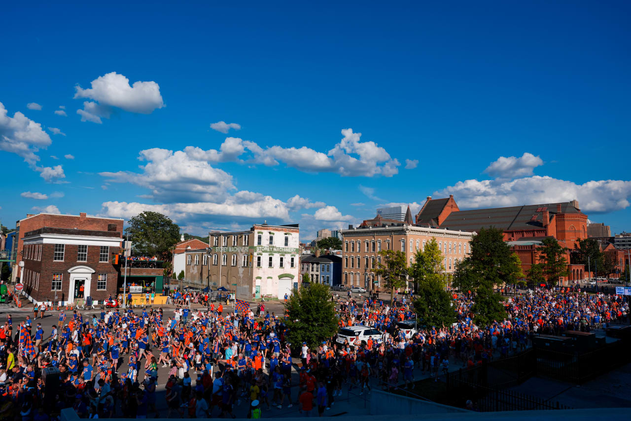 CINCINNATI, OHIO - JULY 6: FC Cincinnati against Inter Miami CF on July 6, 2024 at TQL Stadium in Cincinnati, Ohio.