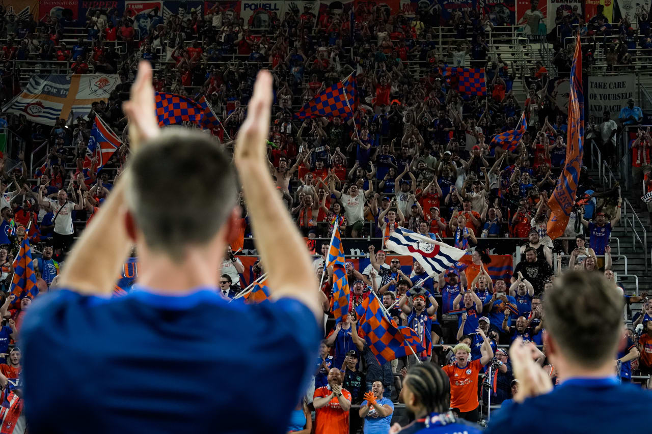 CINCINNATI, OHIO - JULY 6: FC Cincinnati against Inter Miami CF on July 6, 2024 at TQL Stadium in Cincinnati, Ohio.