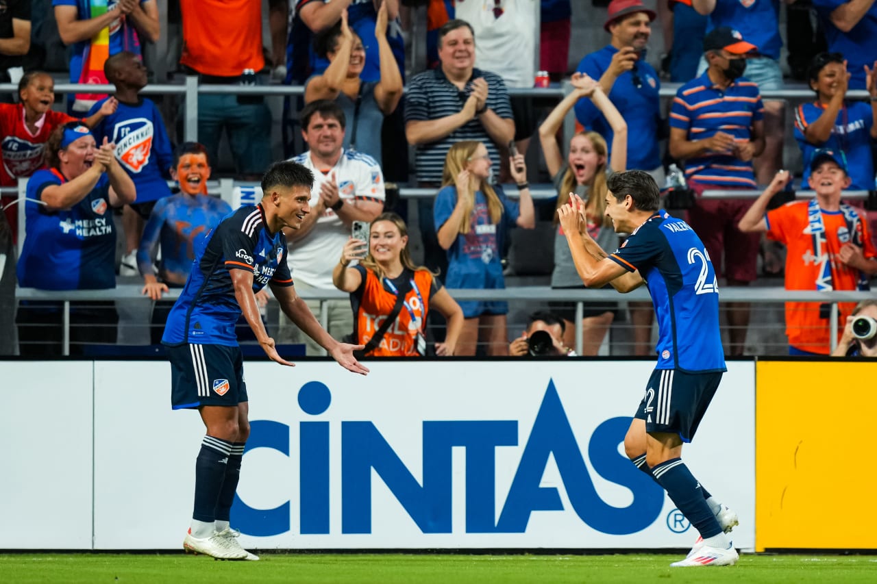 CINCINNATI, OHIO - JULY 6: FC Cincinnati against Inter Miami CF on July 6, 2024 at TQL Stadium in Cincinnati, Ohio.