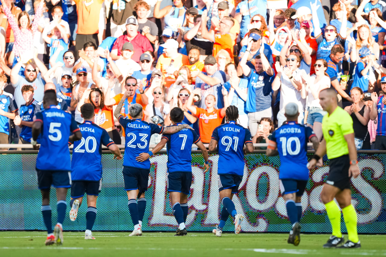 CINCINNATI, OHIO - JULY 6: FC Cincinnati against Inter Miami CF on July 6, 2024 at TQL Stadium in Cincinnati, Ohio.