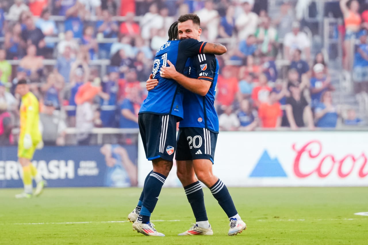 CINCINNATI, OHIO - JULY 6: FC Cincinnati against Inter Miami CF on July 6, 2024 at TQL Stadium in Cincinnati, Ohio.