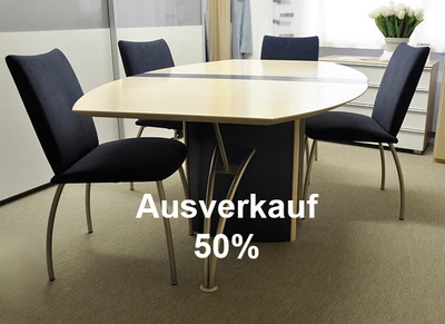 Möbel-Ausverkauf bis 80% Rabatt - hier Tisch Jump.