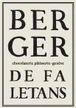 Berger - de Faletans