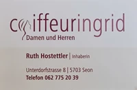 Logo Coiffeur Ingrid Ruth Hostettler