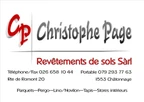 Christophe Page Revêtements de sols Sàrl