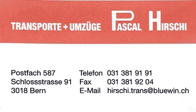 Hirschi Pascal Transporte GmbH