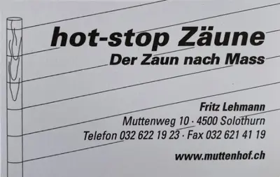 Hot-stop Zäune