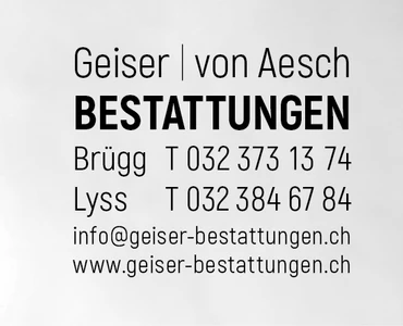 Geiser | von Aesch Bestattungen