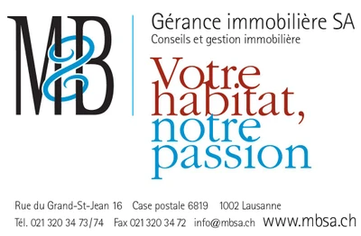 M & B gérance immobilière SA