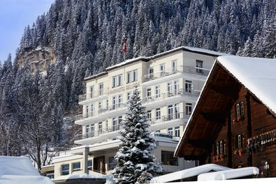 Fassade Bellevue Parkhotel & Spa, Adelboden