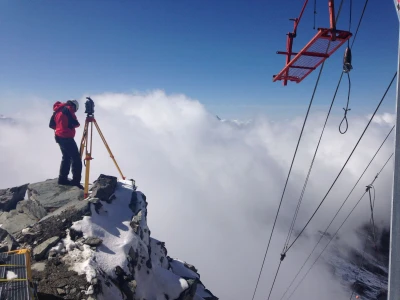 Implantations de la gare amont du téléphérique du Mont-Gelé pour Téléverbier SA (2017)